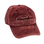 Snowbee Prestige Stonewashed Cap - Burgundy