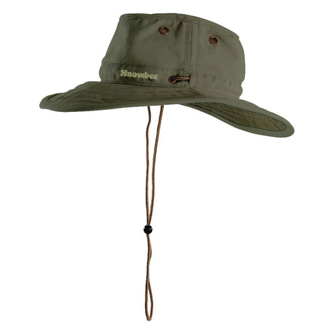 Snowbee Wide Brim Ranger Hat Olive Green - XXL