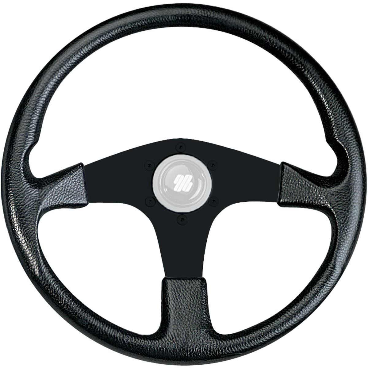 Ultraflex Corsica Steering Wheel No Hub (350mm / Black) 14-VM05