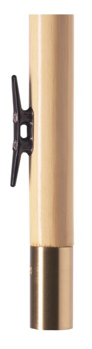 Lahna +Pine Flag Pole 125cm with a Brass Ring