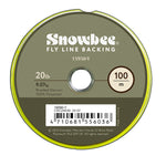 Snowbee Braided Dacron Backing Line - 20lb Yellow 100m