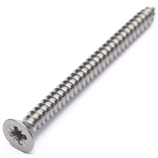 ECS Vent No8 x 2" Stainless Steel Countersunk Posi Self Tapping Screw 16-04200-5