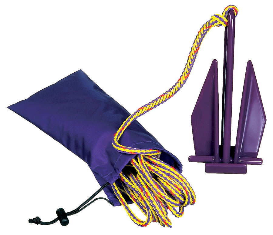 Airhead PWC Vinyl Coated Anchor, 25' Rope & Bag