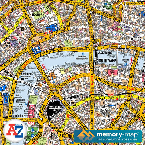 A-Z London Street Atlas Maps-Download - Mobile Only