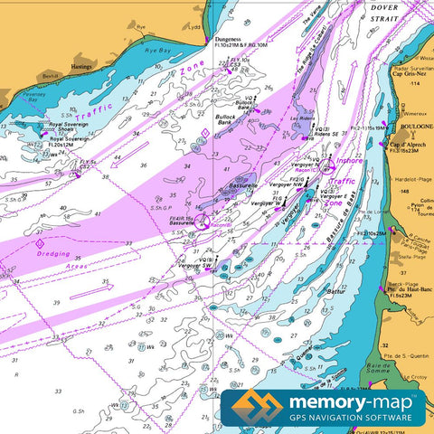 Memory-Map 2018 OS Marine Map Pack