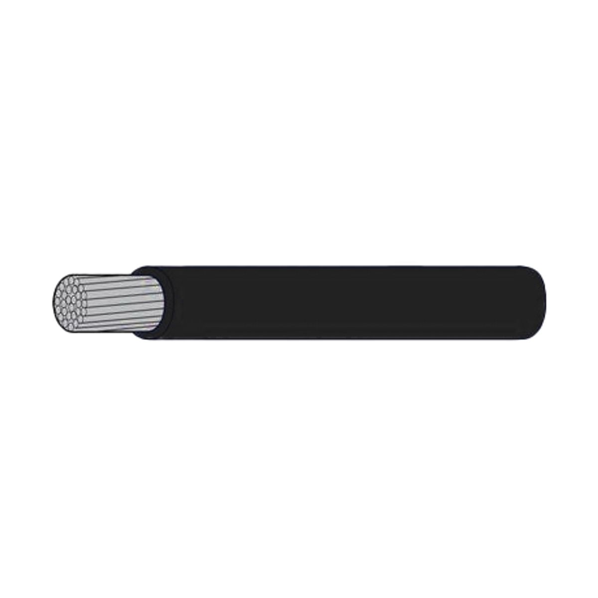 Oceanflex 1 Core 1.5mm² Tinned Black Thin Wall Cable (500m)