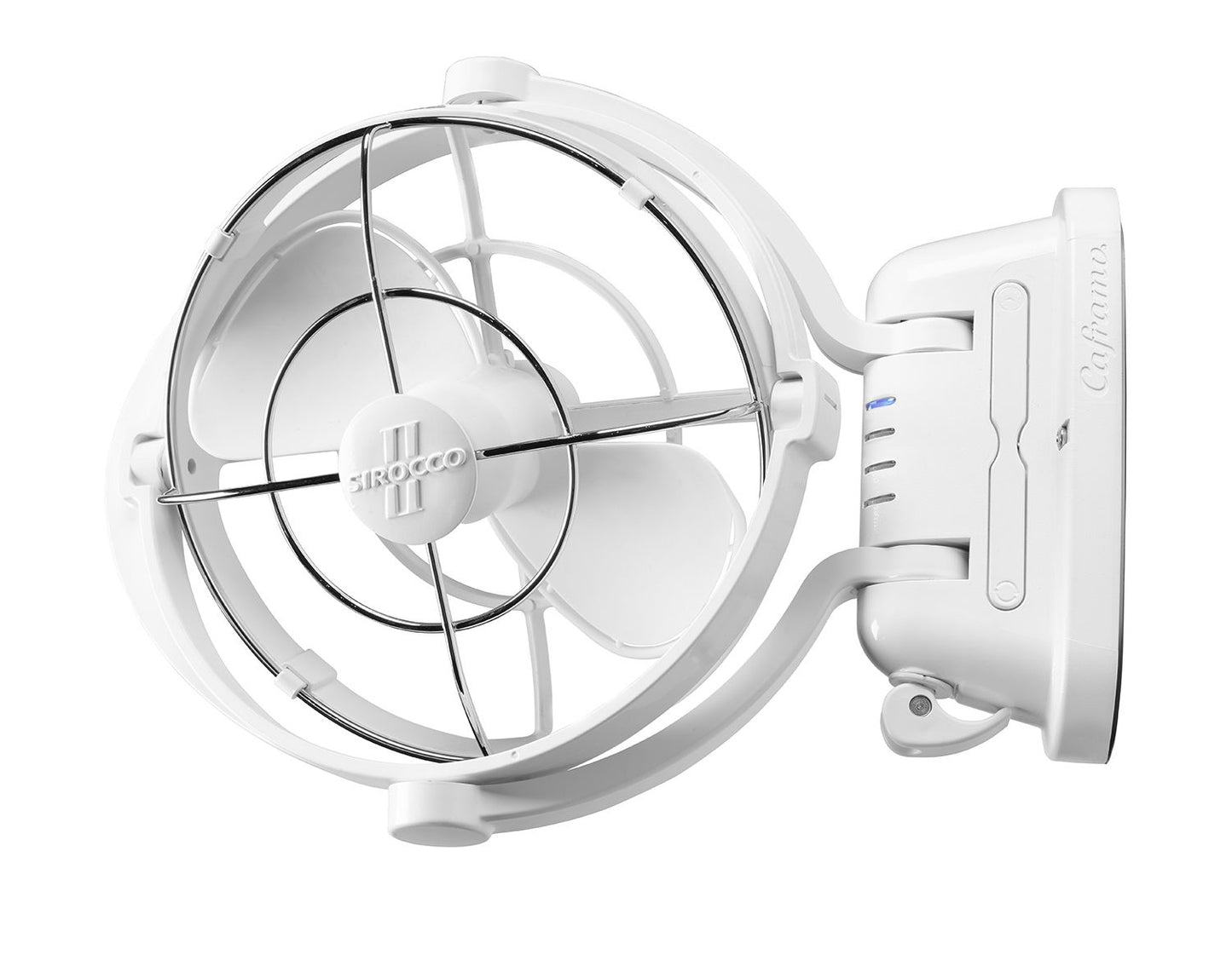 Caframo Sirocco II - White - Dual voltage