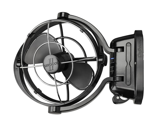 Caframo Sirocco II - Black - Dual voltage