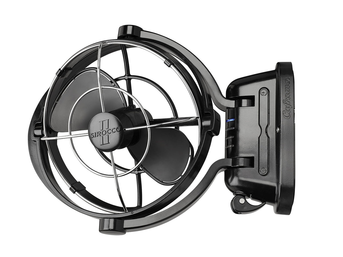 Caframo Sirocco II - Black - Dual voltage