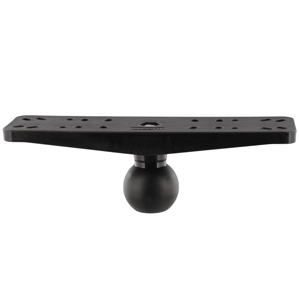 Scotty 2.25" Ball System Top Plate (For 10"-12" Screen/Fish Finder)