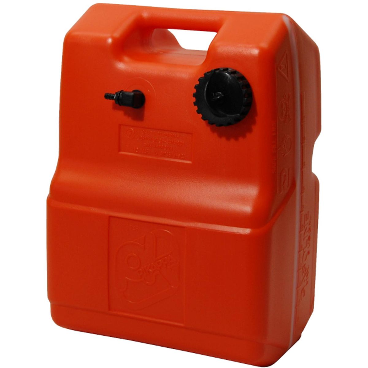 Can SB Rectangle Remote Fuel Tank with Sight Gauge (24 Litre Capacity) 2-20111