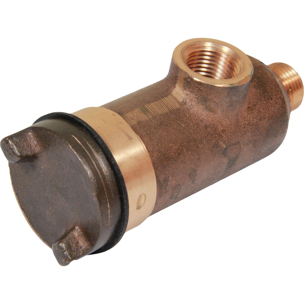 Bronze Hull Mounted Water Strainer (1/2" BSP / 140mm x 55mm) 2-70151