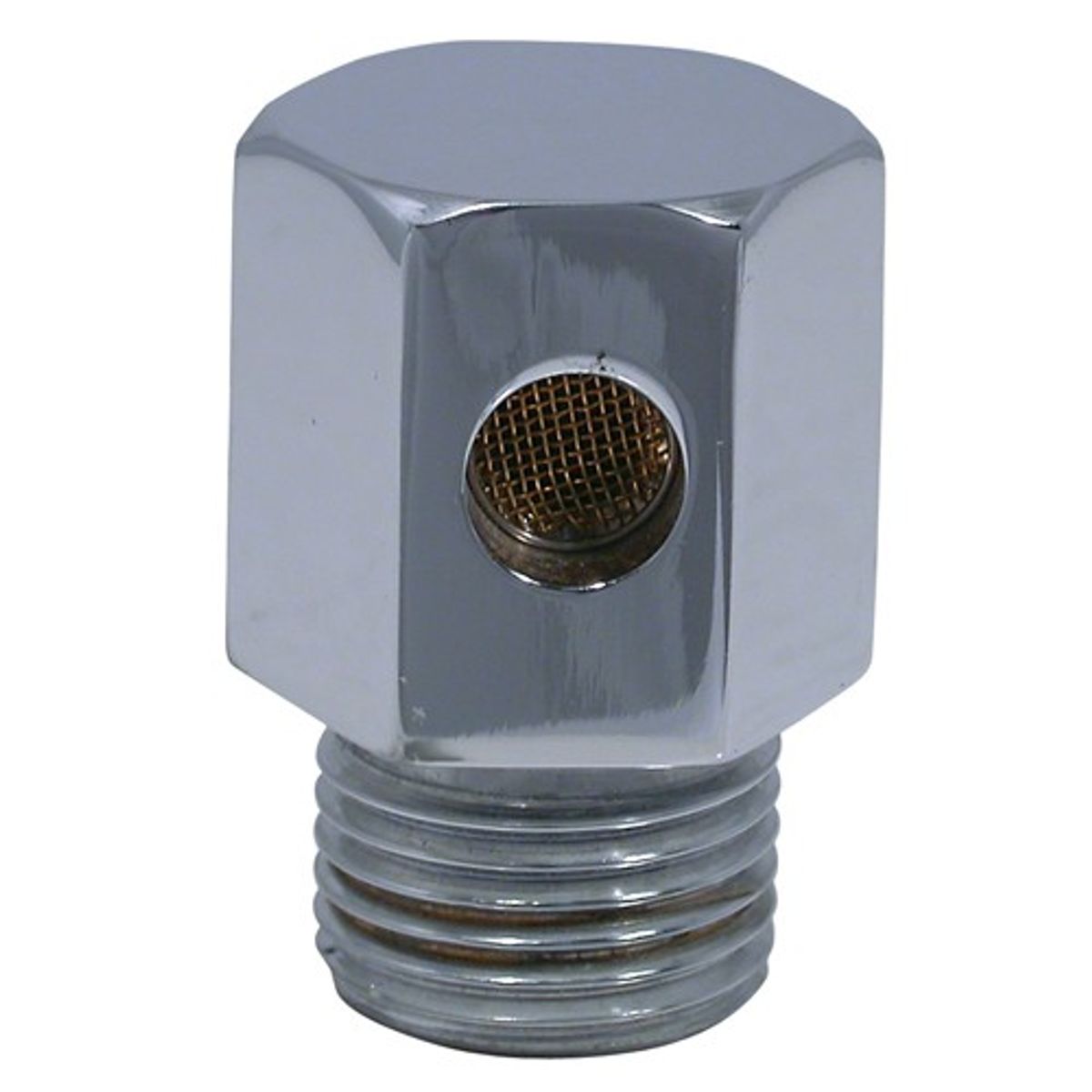 AG Chrome Plated Brass Semi Flush Tank Vent (Hexagonal / 1/2" BSP) 2-74508C