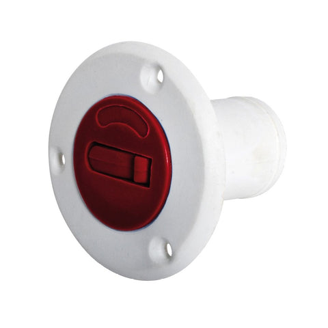 Osculati Nylon/Fiberglass Fuel Plug Red - 50mm