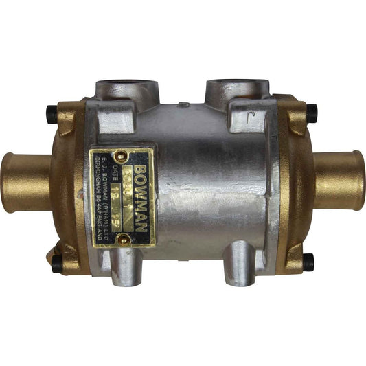 Bowman EC80 Oil Cooler (80HP / 1/2" BSP Oil / 32mm ID Water) 203465