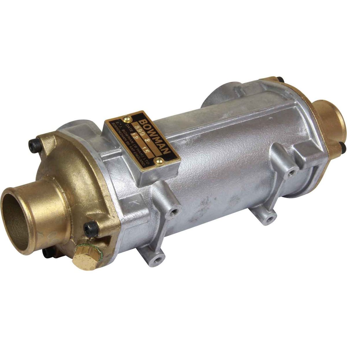 Bowman EC100 Oil Cooler (120HP / 3/4" BSP Oil / 45mm ID Water) 203476