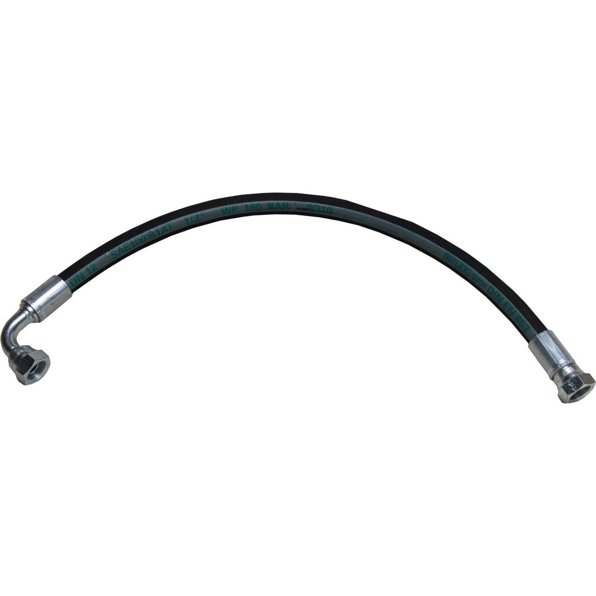 Seaflow Crimped Oil Pipe (1/2" BSP / Straight & 90&deg; / 24" Length) 203625
