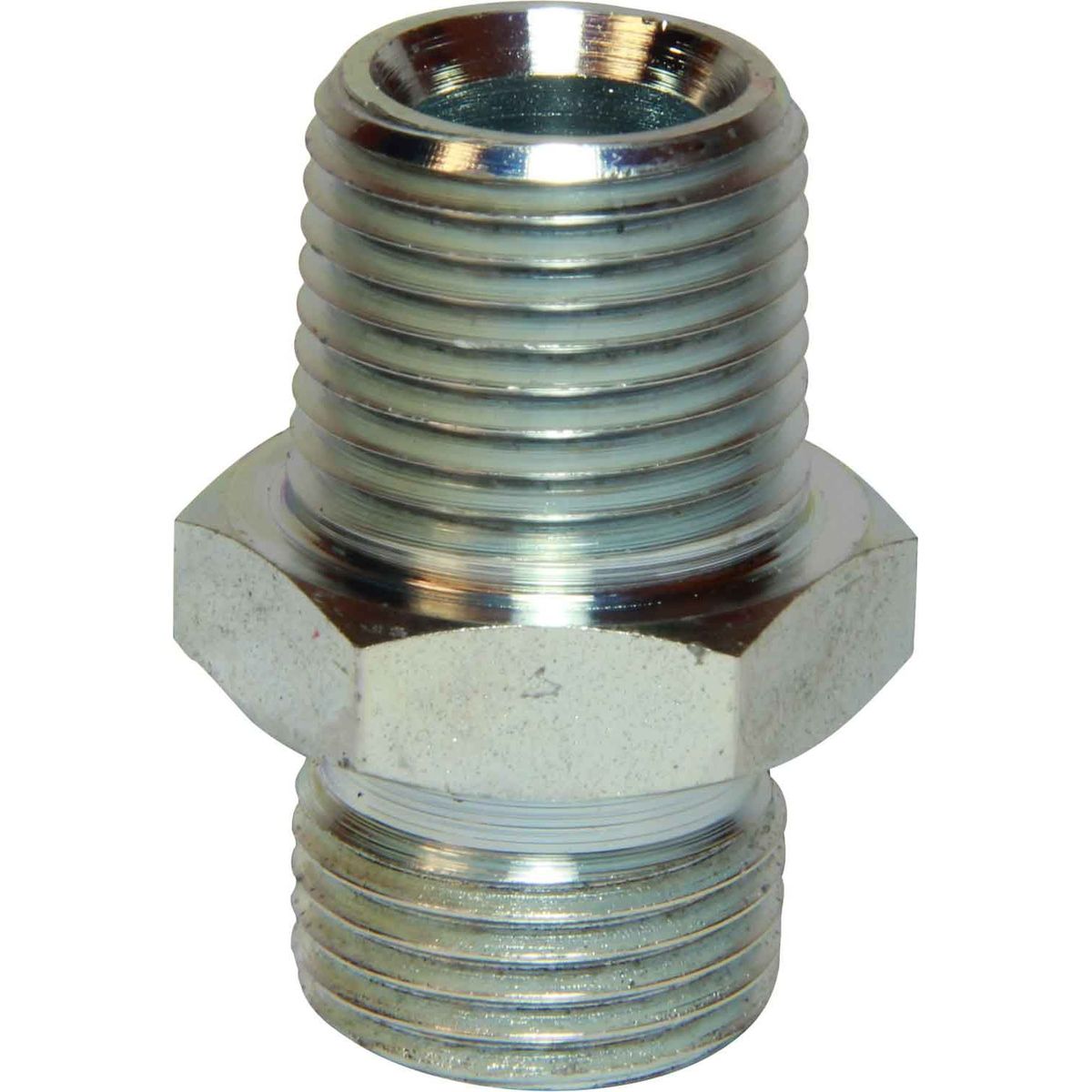AG Steel Union (1/2" BSP Tapered Male to 1/2" BSP Parallel Male) 203922