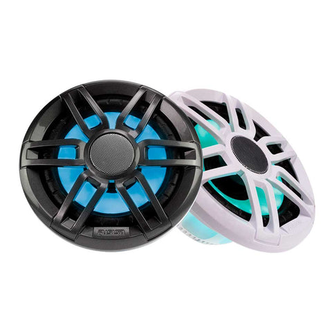 Fusion XS-FL77SPGW 7.7" RGB LED Marine Speakers 240W - Sports Grey