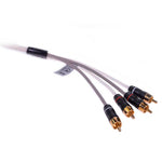 Fusion MS-FRCA25 RCA Interconnect Cable 2 Zone/4 Channel - 7.6m (25')