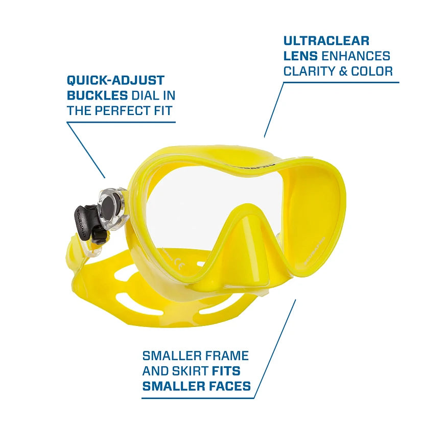 Scubapro Trinidad 3 Dive Mask - waterworldsports.co.uk