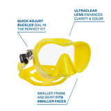 Scubapro Trinidad 3 Dive Mask - waterworldsports.co.uk