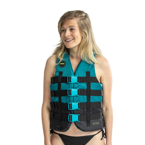 Jobe 4 Buckle Life Vest Teal