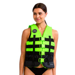 Jobe 4 Buckle Life Vest Lime