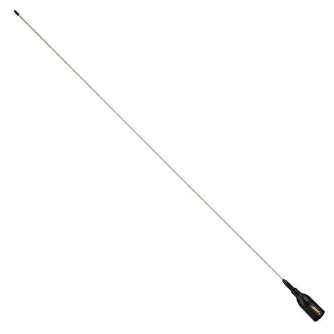 Supergain CROW VHF Antenna Stainless Steel Whip 3dB SB 860mm RG58 20m