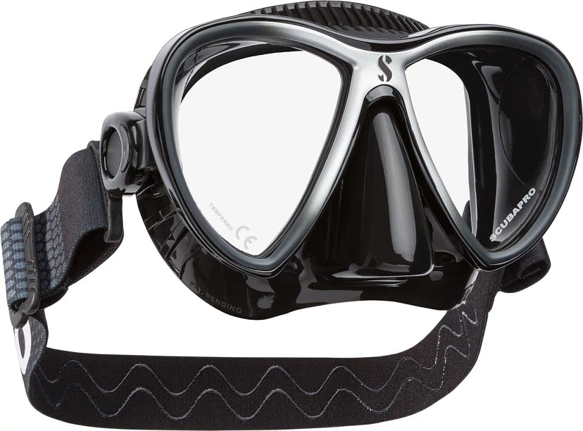 Scubapro SYNERGY TWIN DIVE MASK with COMFORT STRAP - waterworldsports.co.uk