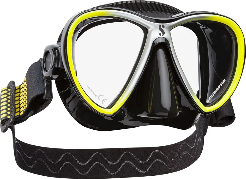 Scubapro SYNERGY TWIN DIVE MASK with COMFORT STRAP - waterworldsports.co.uk