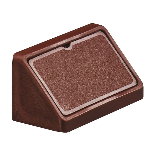 Hafele Furniture Joint Block with Cap (Brown) 262.55.112