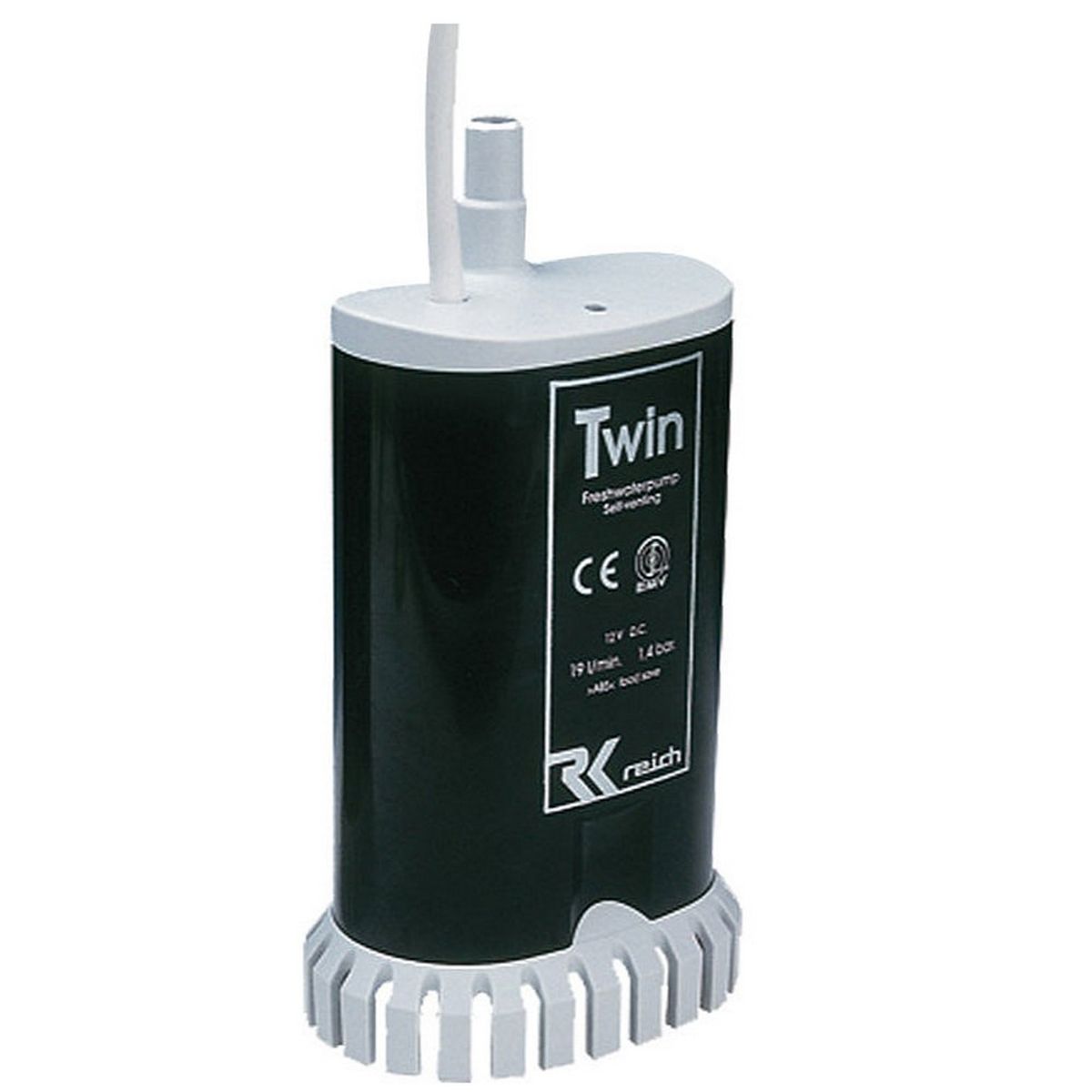 Reich Twin Submersible Inline Pump (12V / 19 LPM) 26790