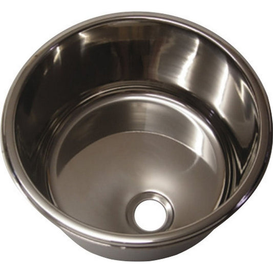 Round Stainless Steel Sink with 30cm Cut Out 26820