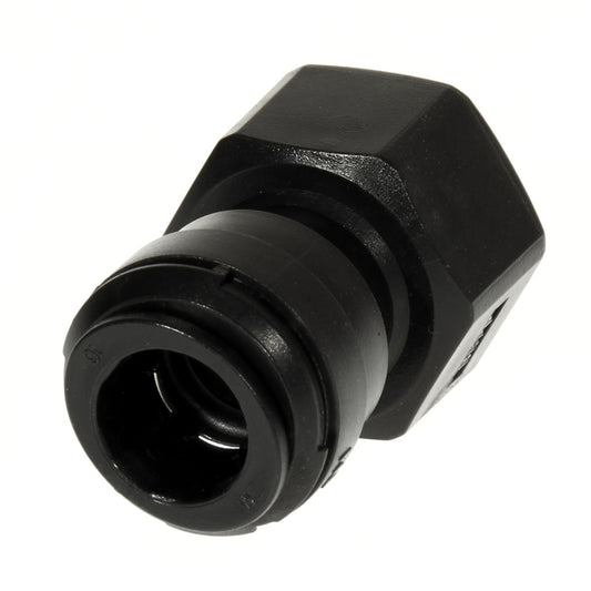 W4 Push Fit Pipe Connector Fitting for 12mm Pipe (1/2" BSP Female) 26884