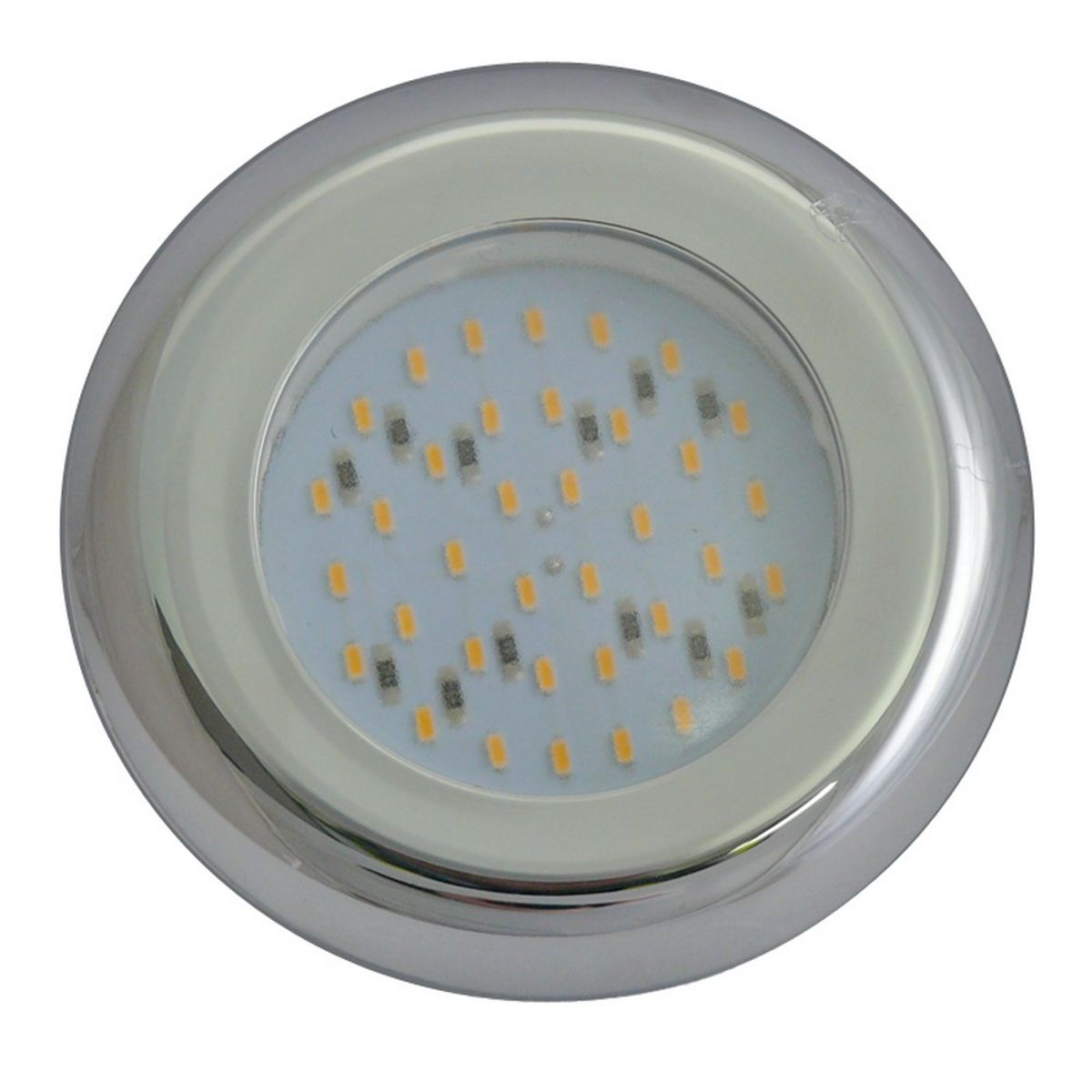 Frilight Nova Recessed LED Light in Chrome (12V / 36 SMD) 28462