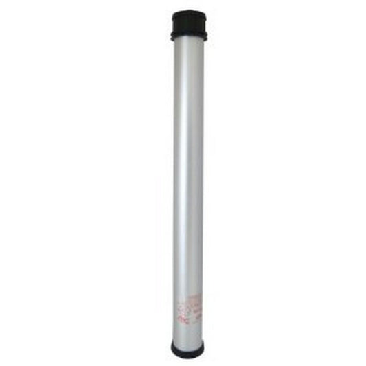 27" Redwood Silver Table Leg 29962