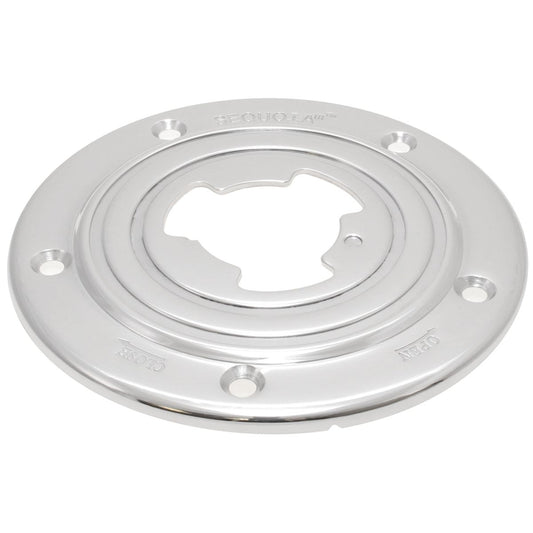 Sequoia Mk III 7" Polished Stainless Steel Floor Base 29978