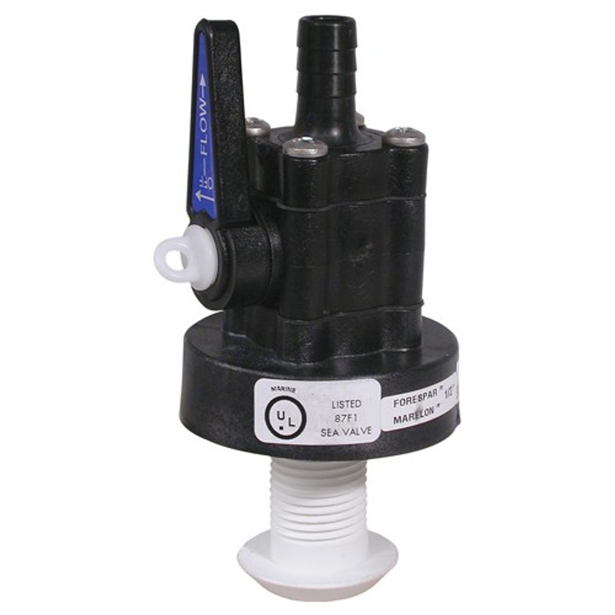 Forespar Marelon Seacock (Domed / 1/2" Hose Tail) 3-80111