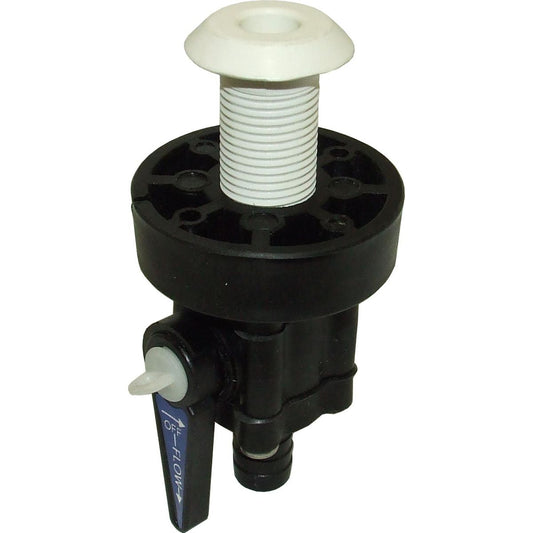 Forespar Marelon Seacock Valve (Mushroom Through Hull / 19mm Hose) 3-80112