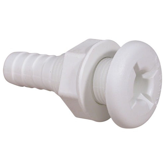 Forespar Marelon Through Hull Skin Fitting (Domed / 1" Hose) 3-80503