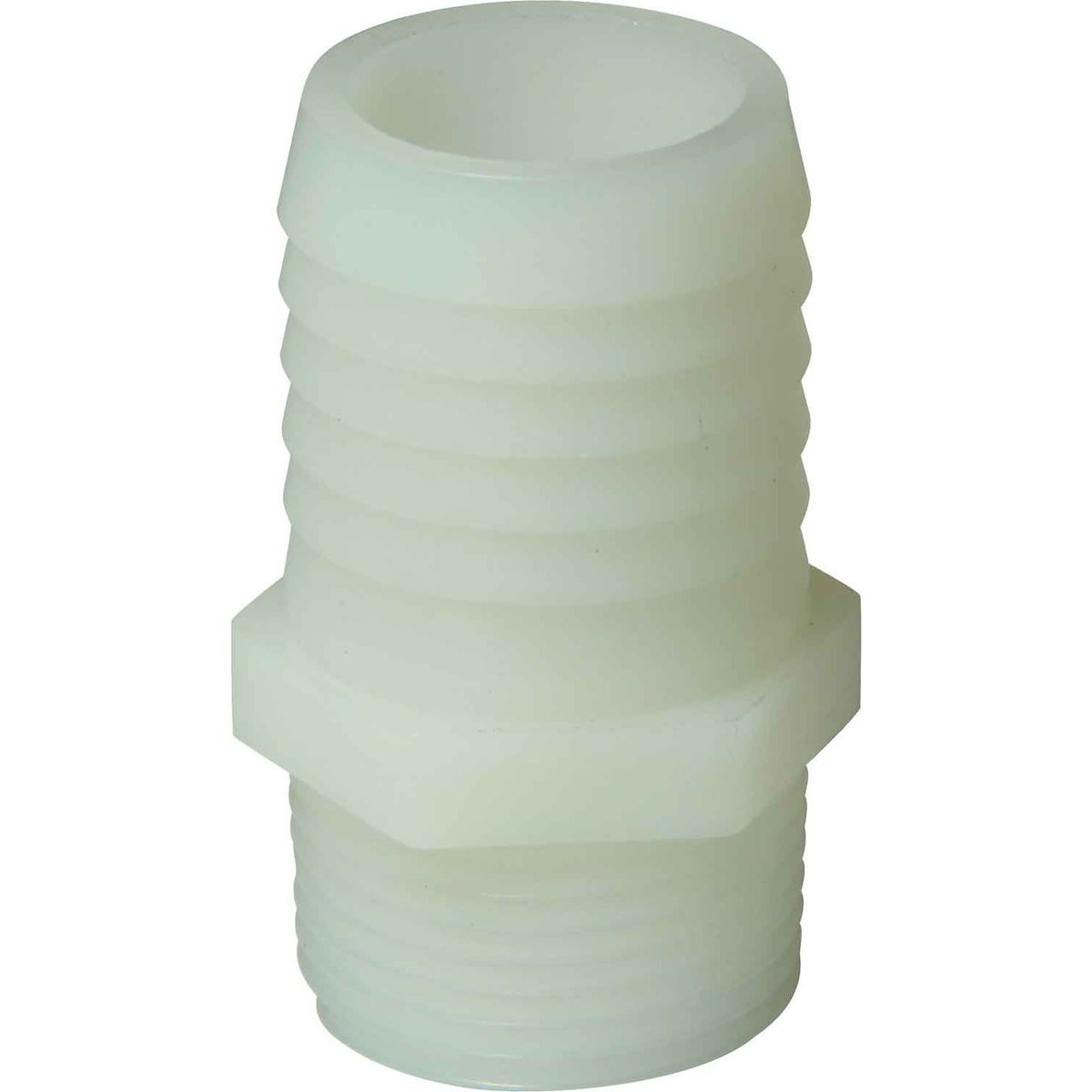 AG Plastic Straight Hose Tail (3/4" NPT Male to 25mm Hose) 3-95023