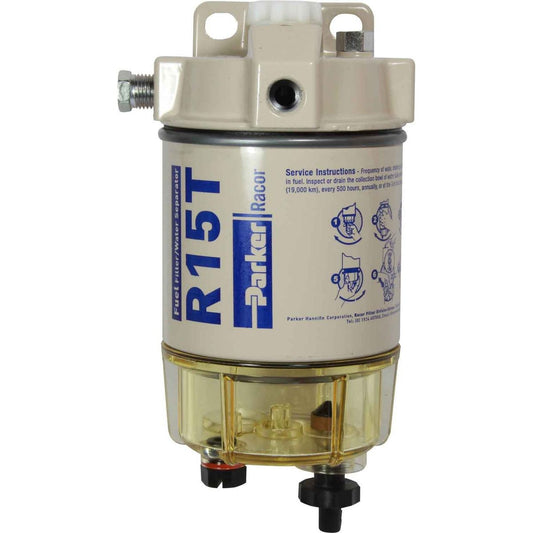 Racor 215R10 Fuel Filter (10 Micron / Clear Bowl) 301458