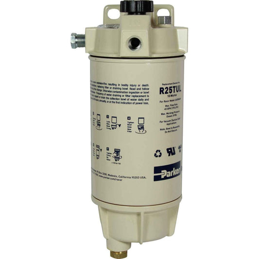 Racor 245RMAM Fuel Filter (10 Micron / Metal Bowl) 301479
