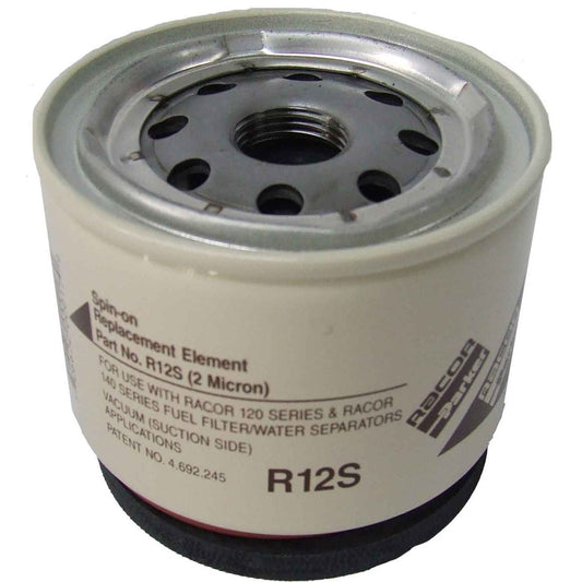 Racor Spin-On Fuel Filter Element (R12S / 2 Micron) 301811