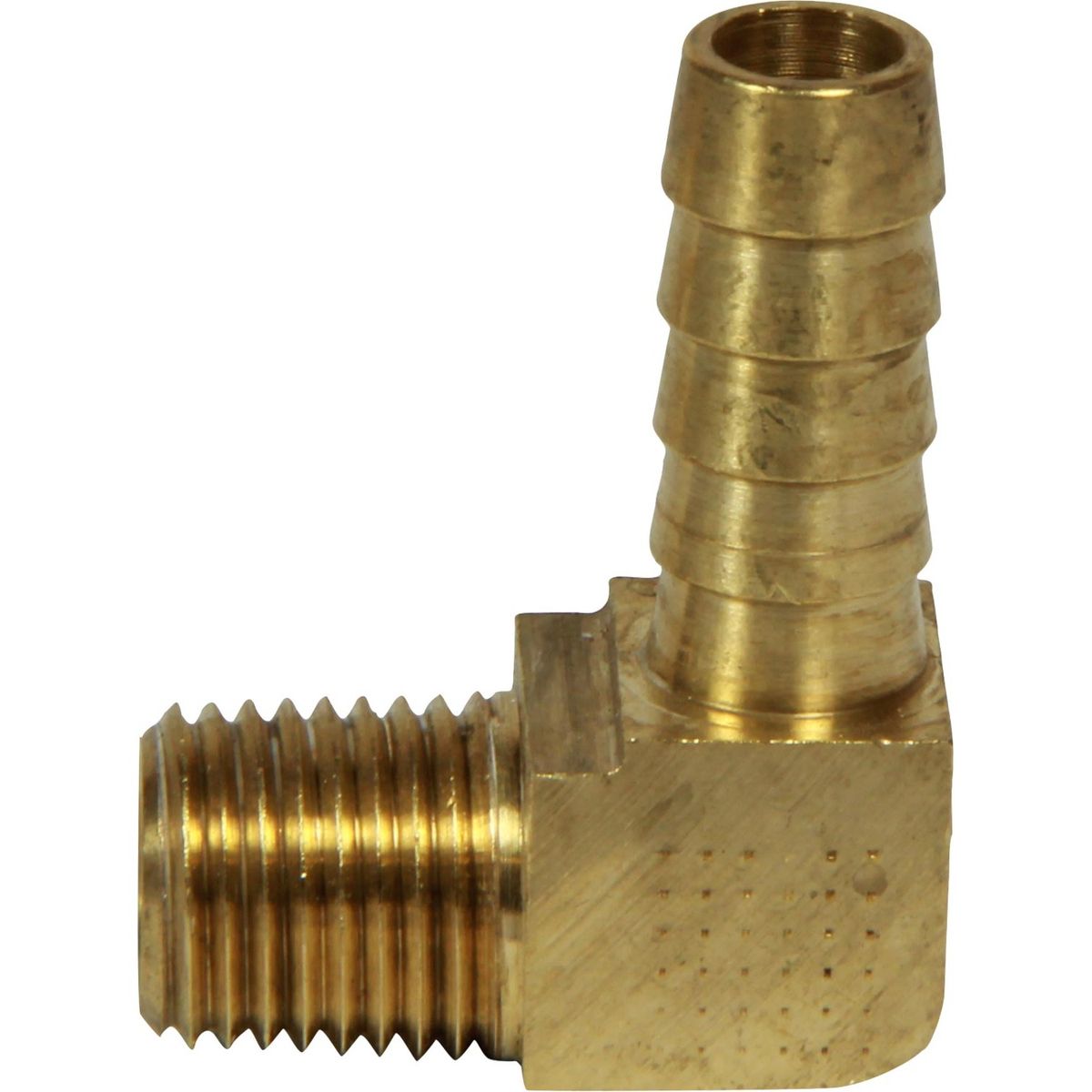 Racor 90 Degree Hose Tail Connector (1/4" NPTM to 3/8" Hose) 301943