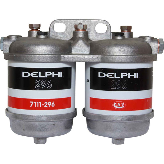 DriveForce CAV OEM Fuel Filter (90LPH / Alloy Bowl / Twin) 302009