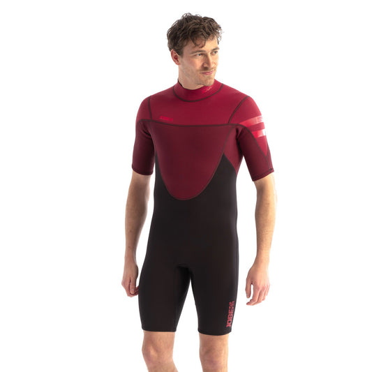 Jobe Perth 3/2mm Shorty Wetsuit Men Red 303621003-M