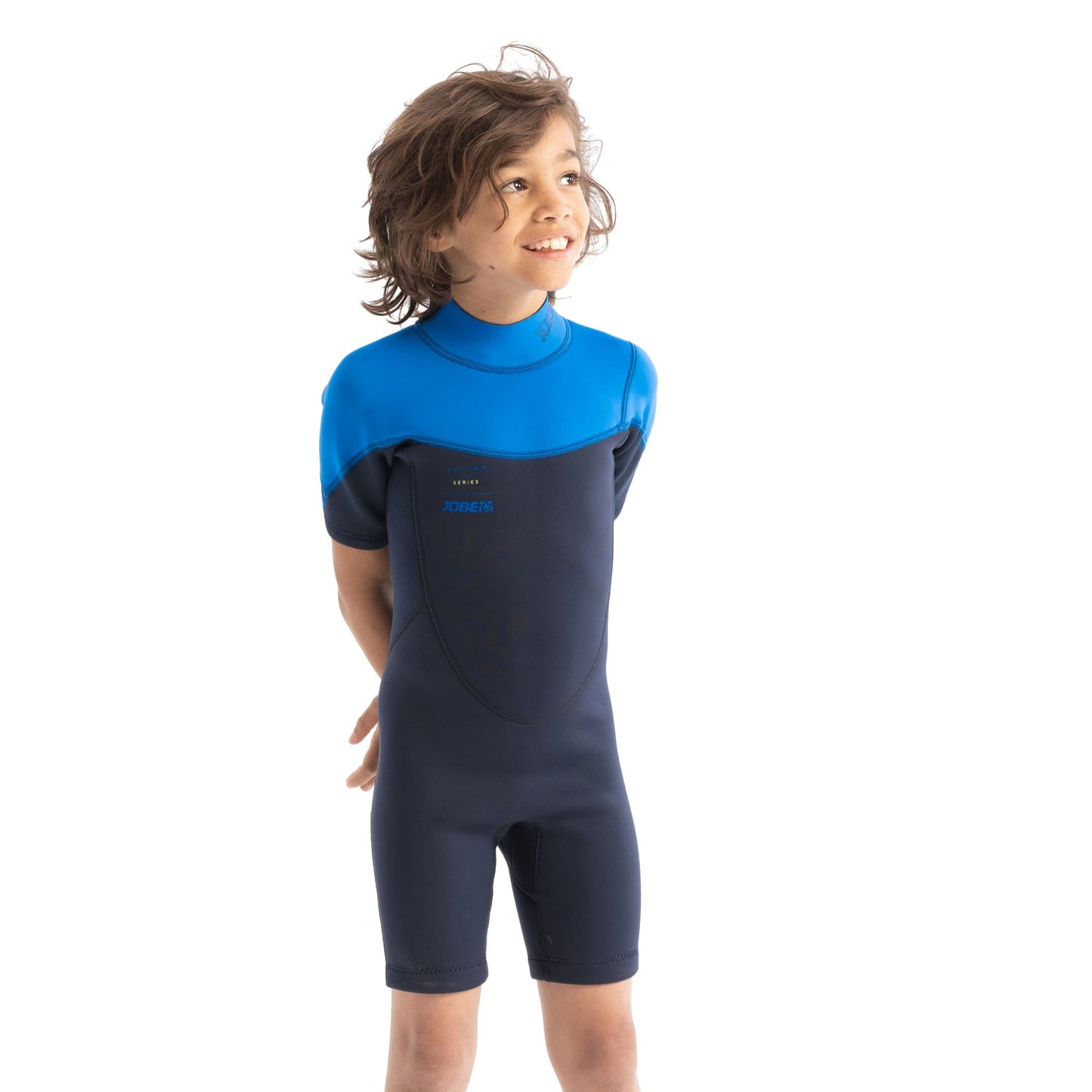 Jobe Boston 2mm Shorty Wetsuit Kids Blue 303621005-104