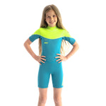 Jobe Boston 2mm Shorty Wetsuit Kids Teal